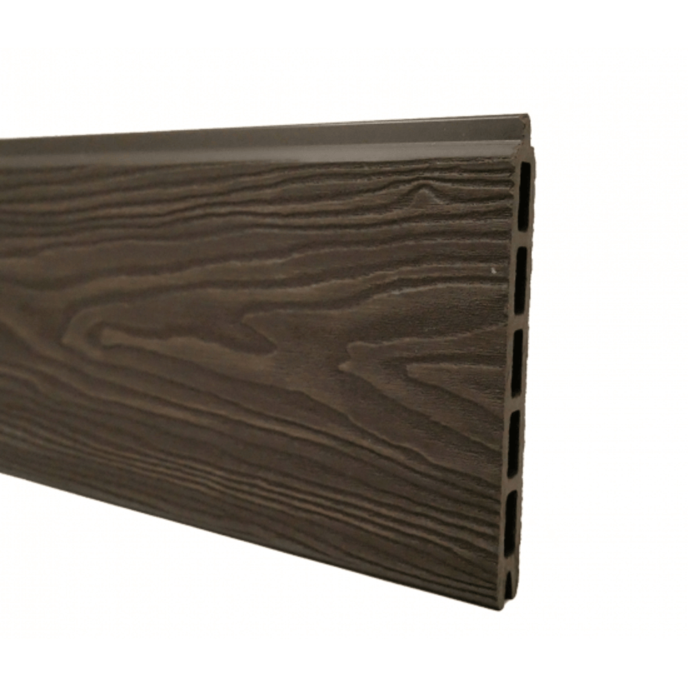 160mm Brown Composite Fencing Boards 1.83m Image